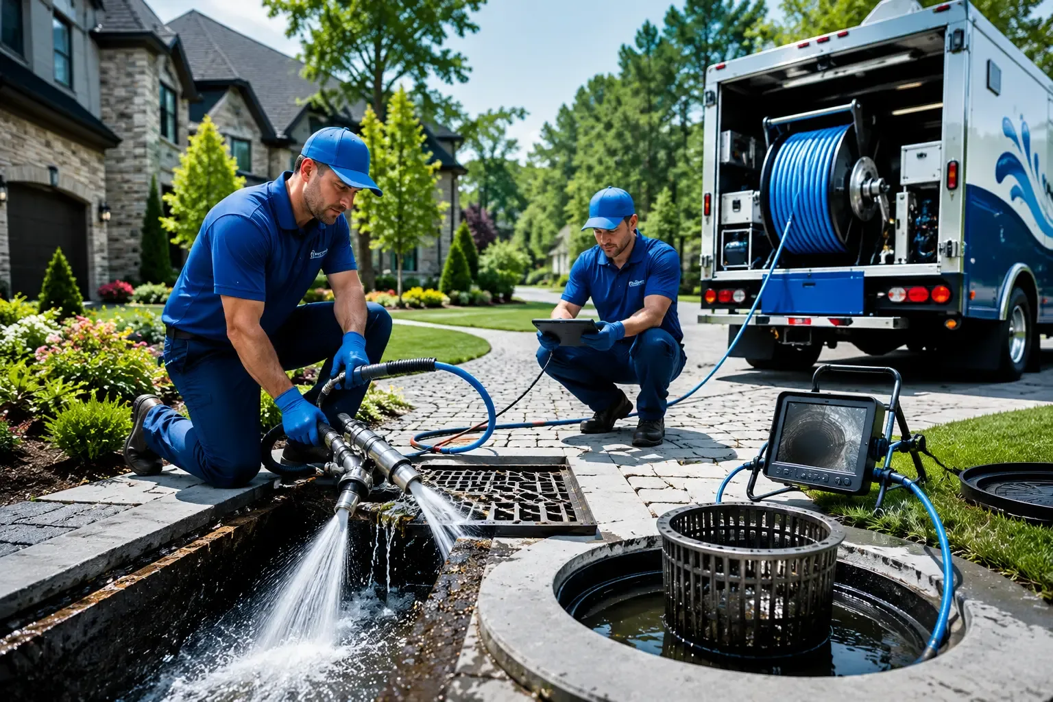 Local outdoor drain cleaning professionals in Marengo, OH
